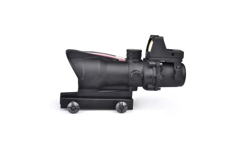 AIM-O 4X32C ACOG (Fibre Optics Illumination + RMR Sight) - Musta