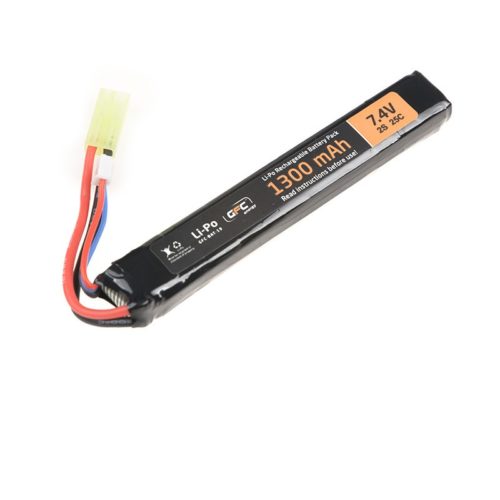 Li-Po 1300mAh 7.4V 25C -Tikkuakku