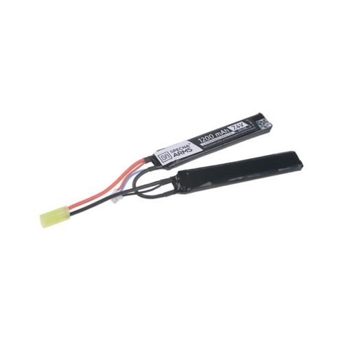 Specna Arms LiPo 7,4V 1200mAh 15/30C -Akku - Butterfly-Malli