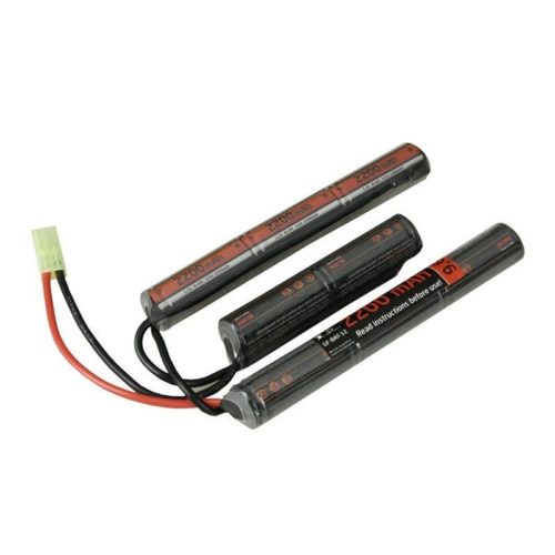 NiMH 9,6V 2200mAh 3-Osainen Akku