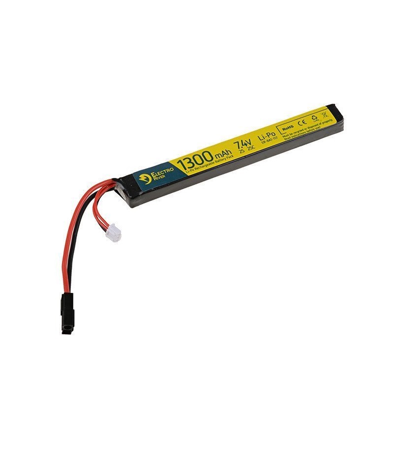 ELECTRO RIVER LiPo 7,4V 1300mAh 25/50C -Akku