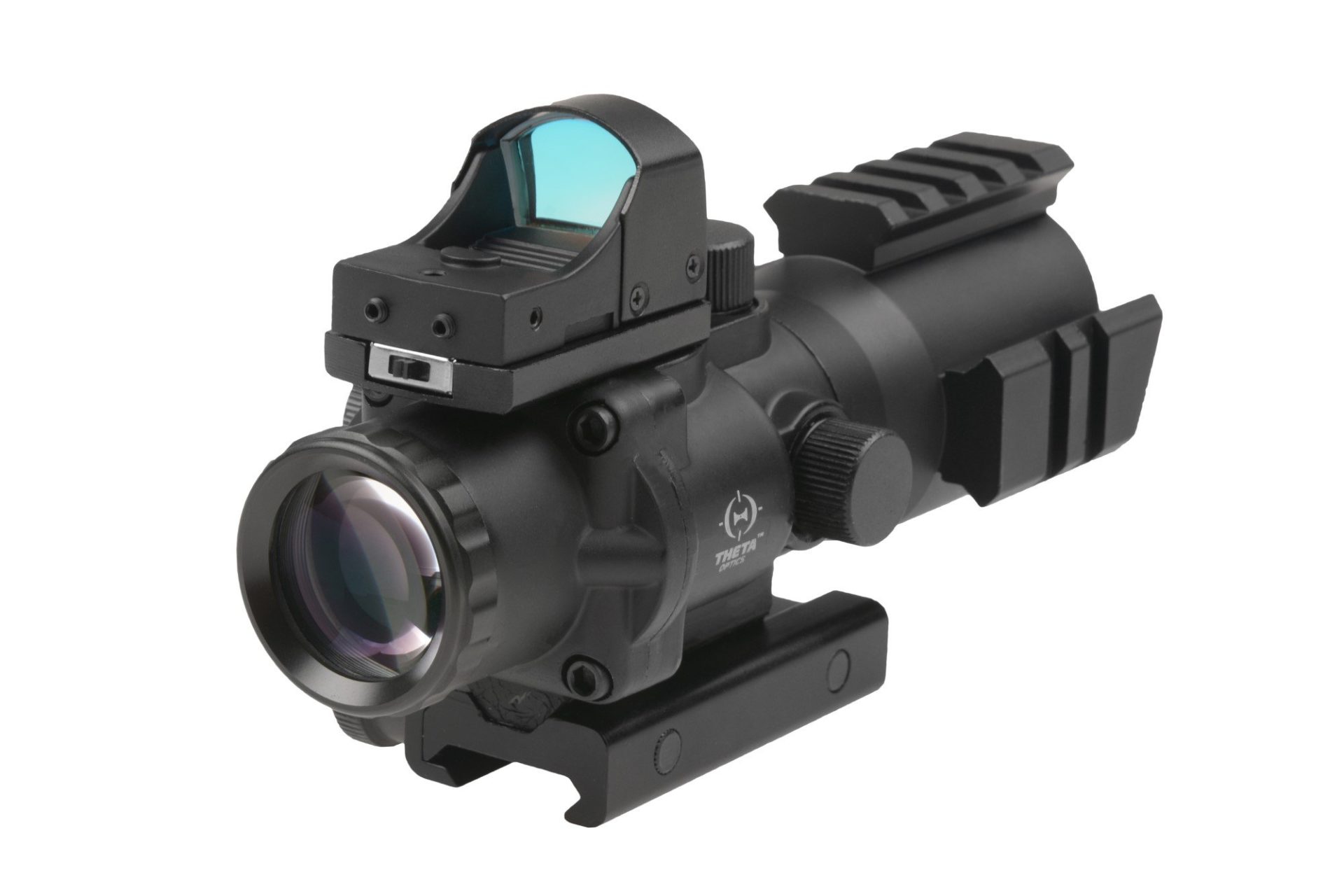 Theta Optics™ Rhino 4X32 -Kiikaritähtäin Micro-punapistetähtäimellä - Image 5